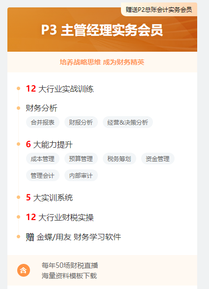 P3主管經理實務會員